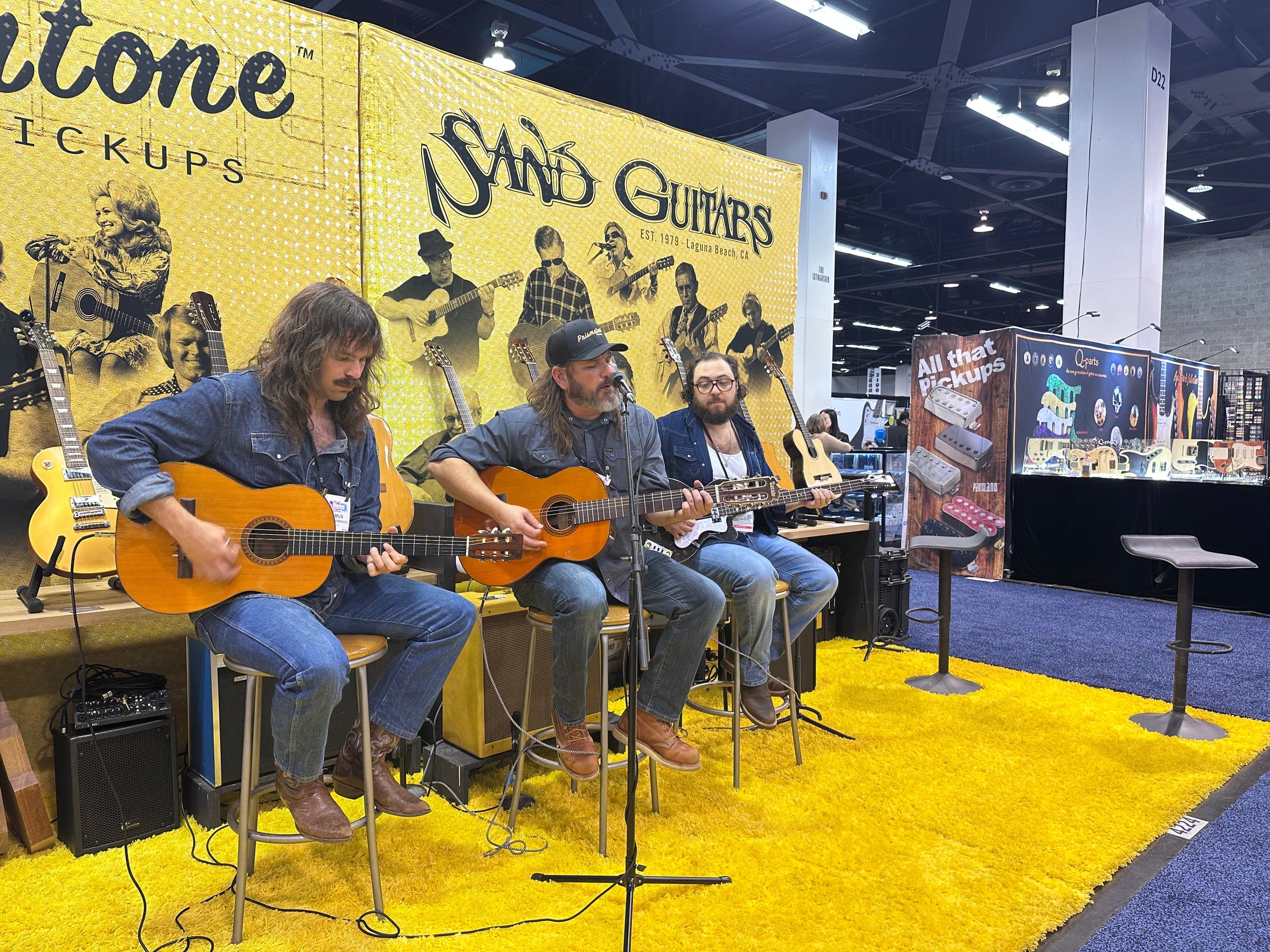 Prismatone and Sand Guitars at NAMM 2026